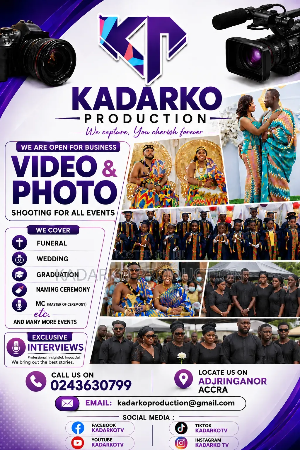 Events Videographer & MC
