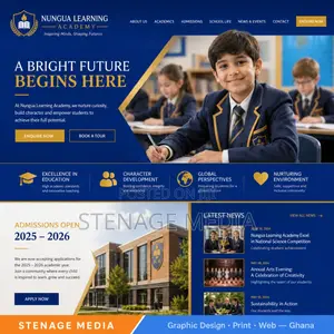 School Website Design – College & Admissions Portals