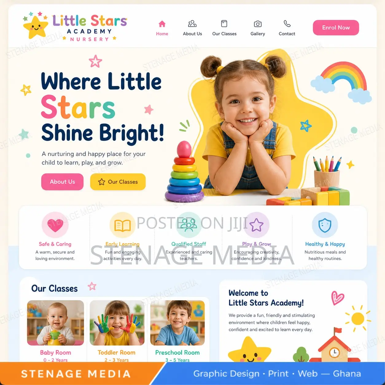 School Website Design – College & Admissions Portals