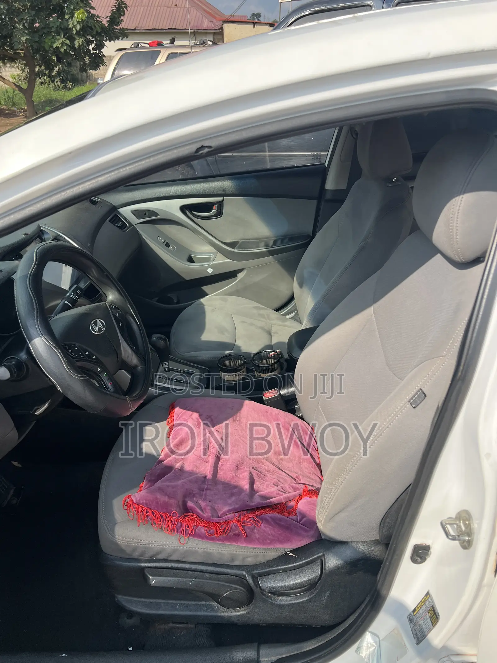 Hyundai Elantra GLS Sedan FWD (1.8L 4cyl 6M) 2013 White