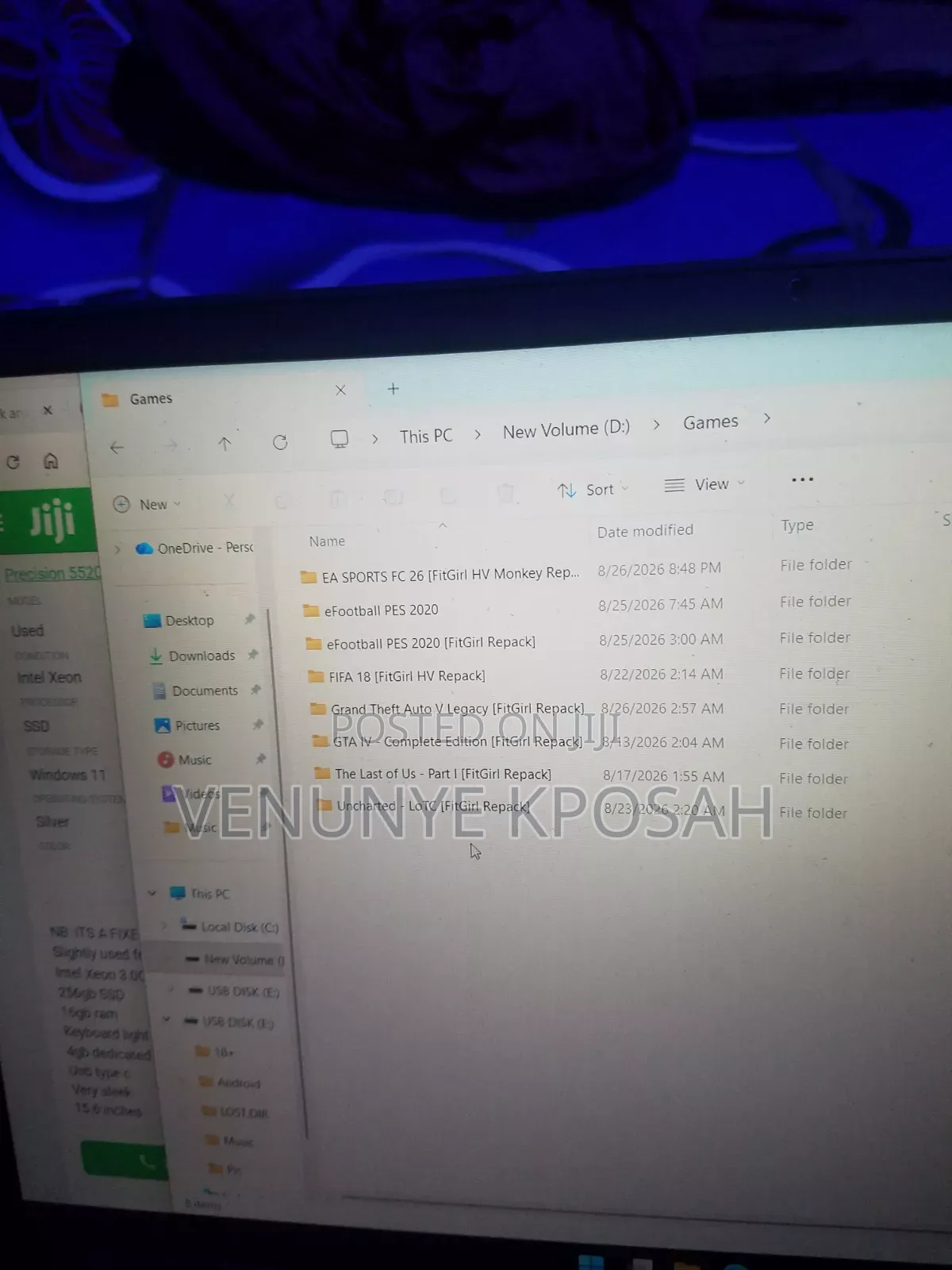 Laptop Dell Vostro 15 3515 16GB AMD Ryzen 3 HDD+SSD 700GB