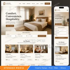 Hotel Website Design – Rooms, Booking & Reservations