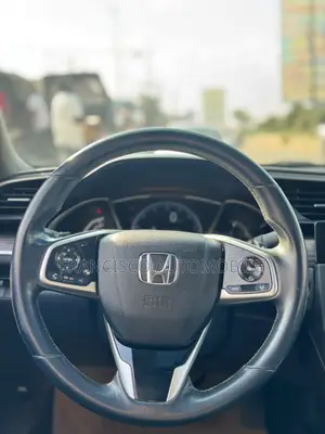 Honda Civic EX 4dr Sedan (1.5L 4cyl) 2016 Off white