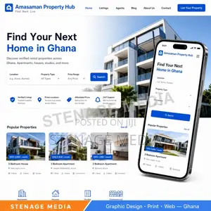 Real Estate Website Design – Property Listings & Agents