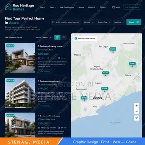 Real Estate Website Design – Property Listings & Agents