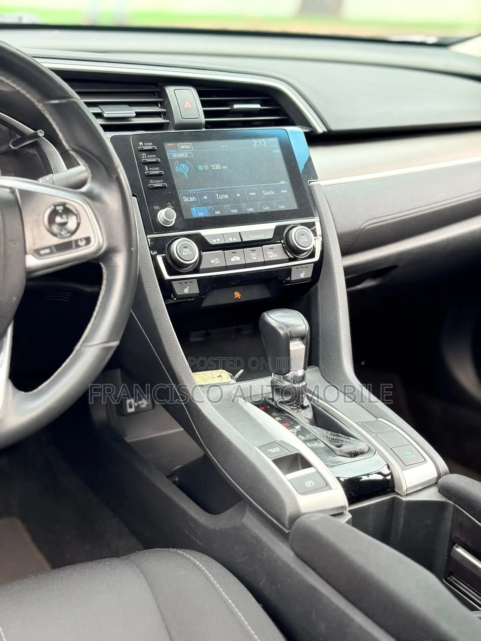 Honda Civic EX 4dr Sedan (1.5L 4cyl) 2016 Off white