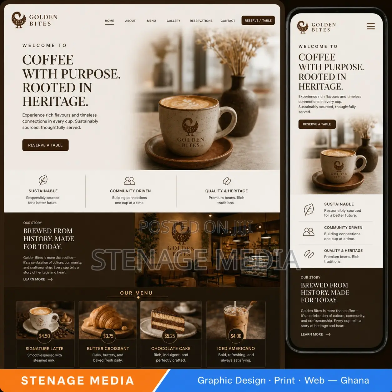 Restaurant Website Design – Menus, Orders & Reservations