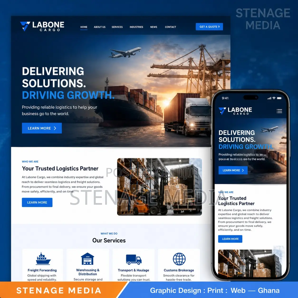 WordPress Website Design – Custom Business Websites, Ghana