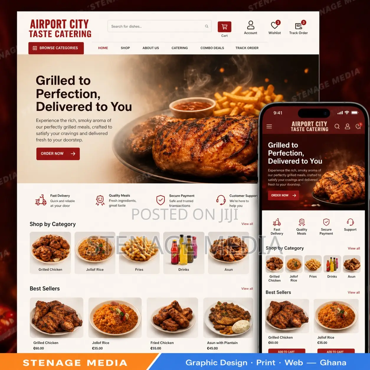 WooCommerce Store Design – WordPress Online Shop, Ghana