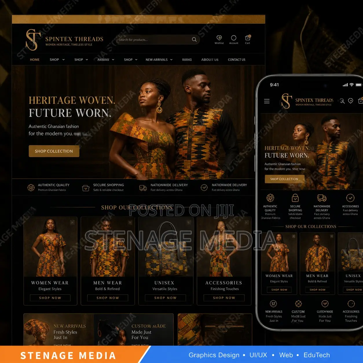 WooCommerce Store Design – WordPress Online Shop, Ghana