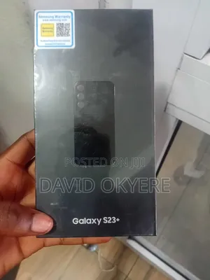 New Samsung Galaxy S23+ 256 GB Black