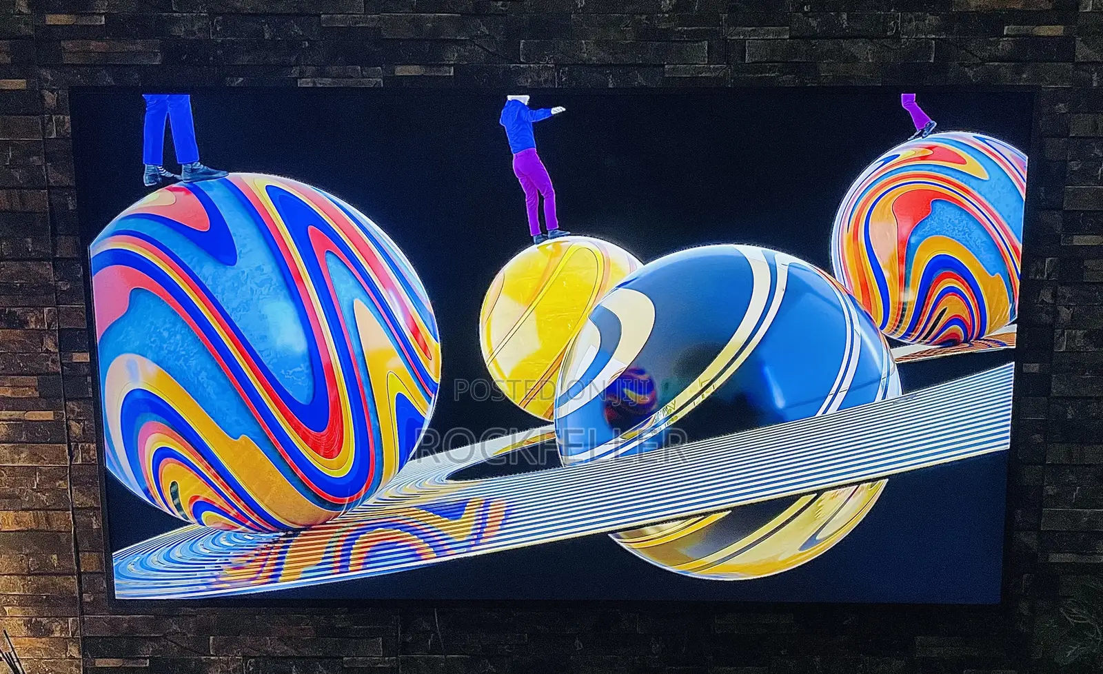UK Used Samsung the Frame Qled Uhd HDR Smart Digital 65 Inches