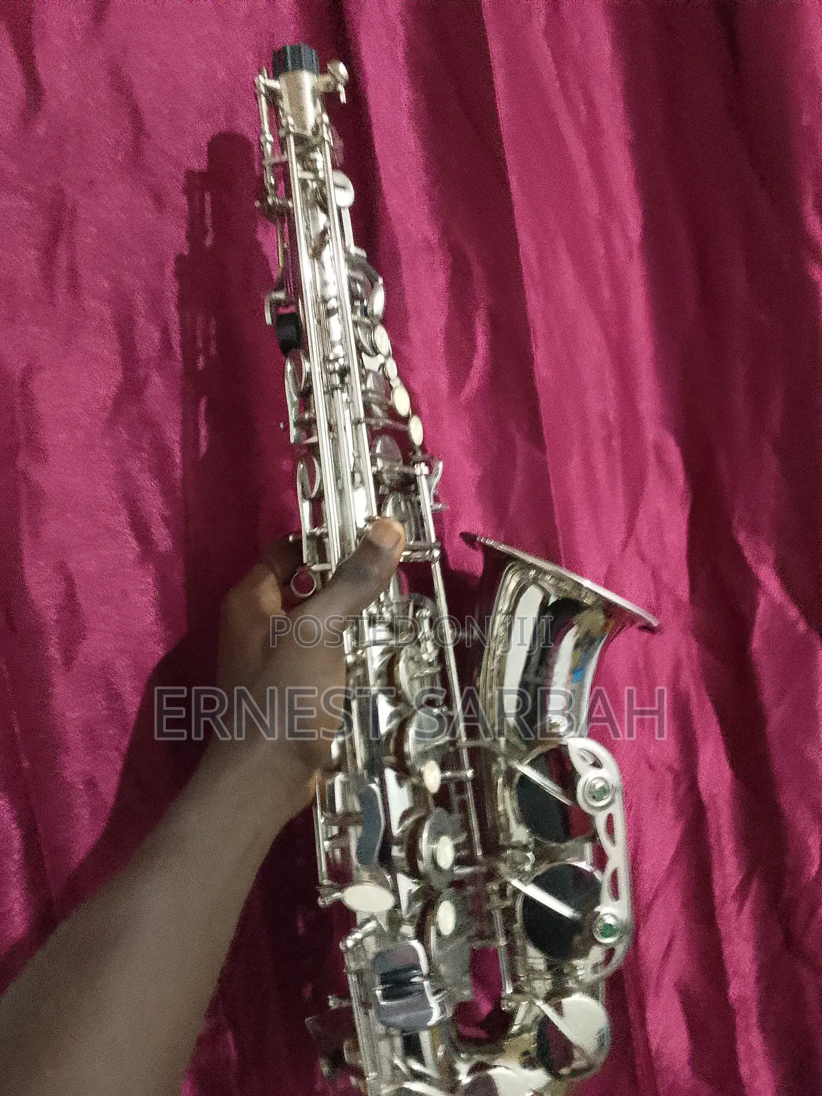 Silver Alto Saxophone