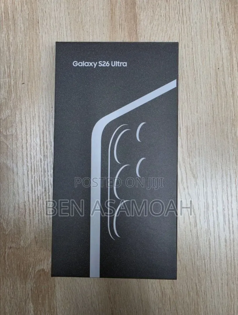 New Samsung Galaxy S26 Ultra 5G 1 TB Black