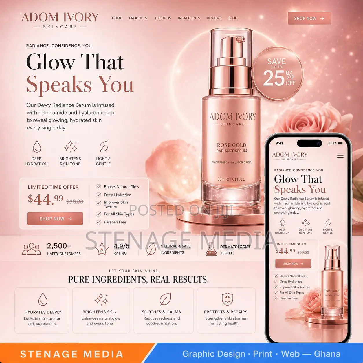 Landing Page Design – High-Converting One-Page Websites
