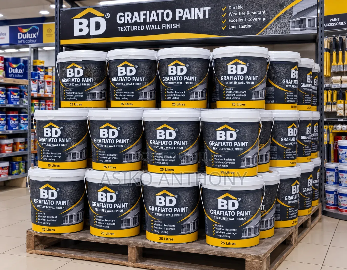 Grafiato Paint by Braindell Company LTD - Min. 50 Buckets