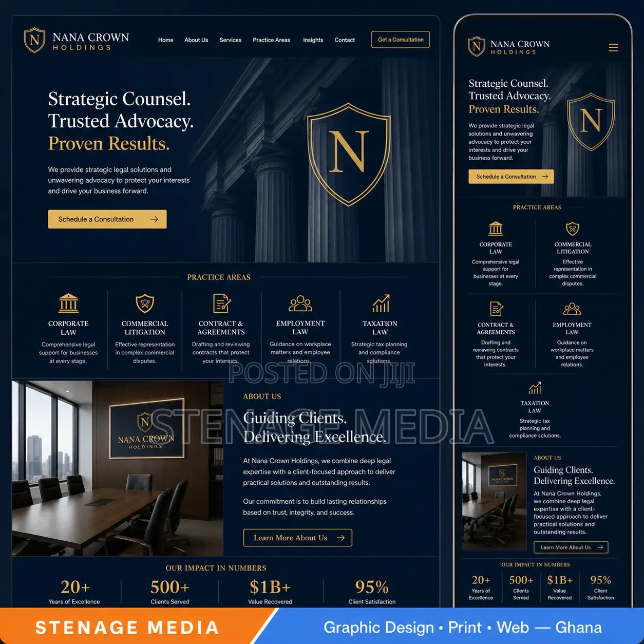 Website Design Ghana – Professional Small Business Websites