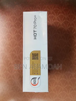 New Infinix Hot 70 Pro 5G+ 256 GB Black