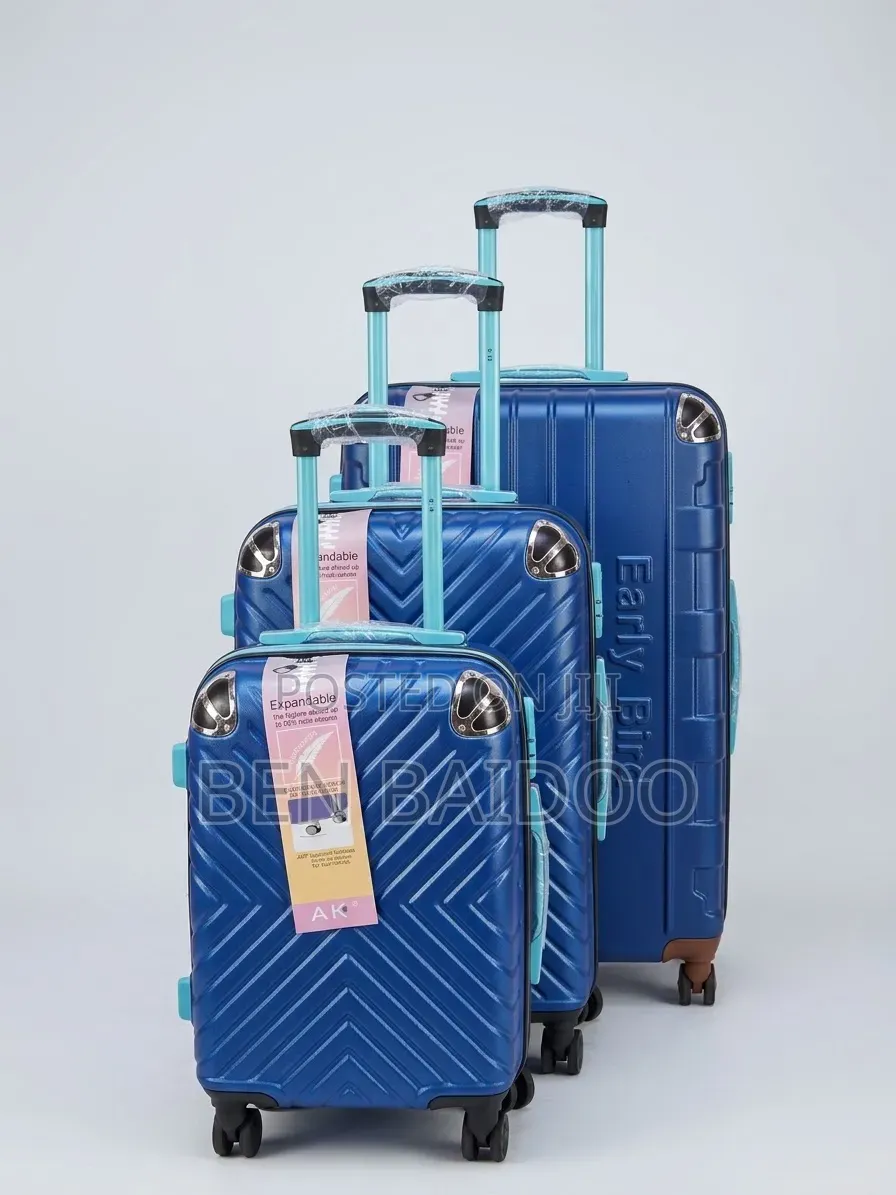 Plastic Luggage 3in1 Set(Durable Suitcases)