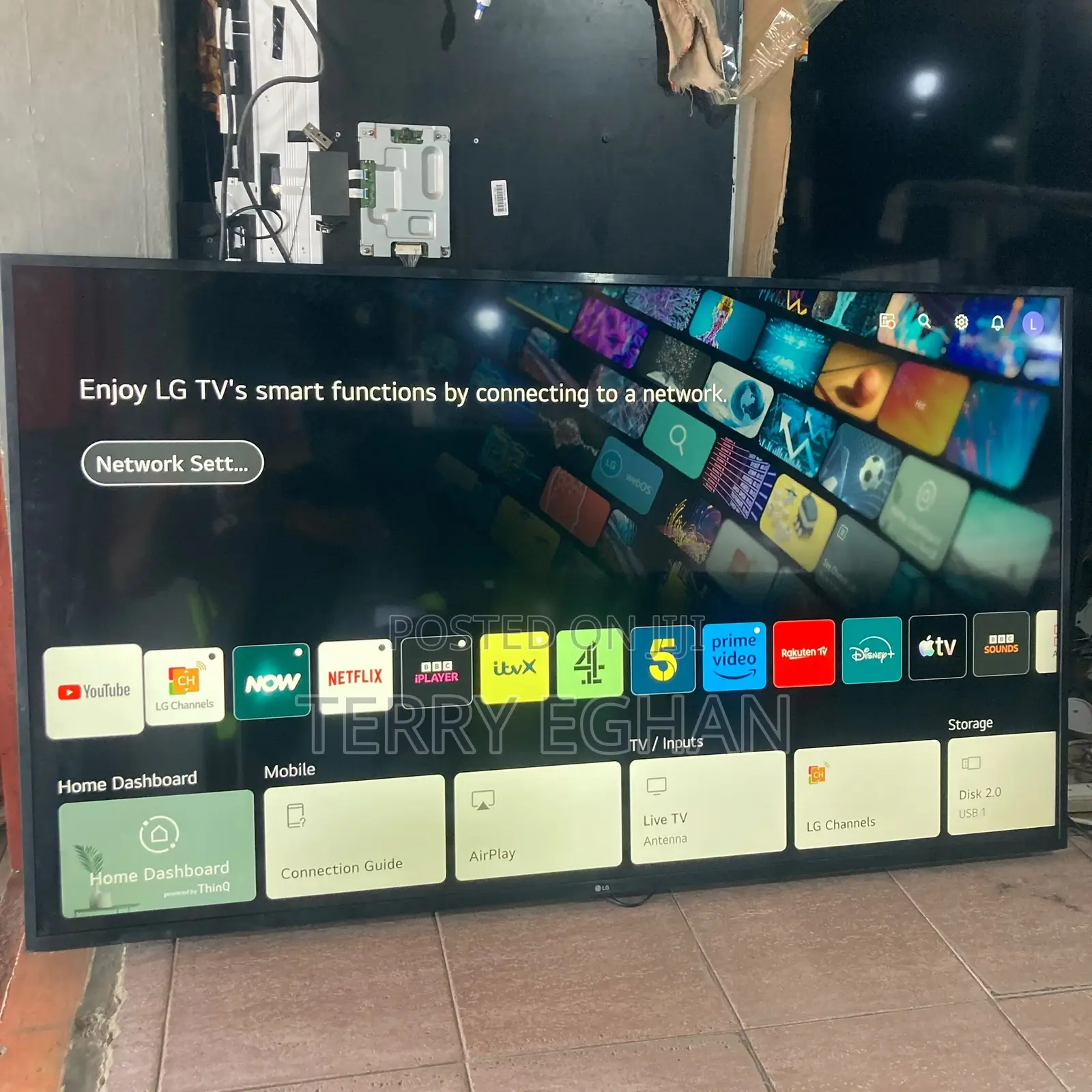 65 LG Uhd Ai Thing Bluetooth Smart TV