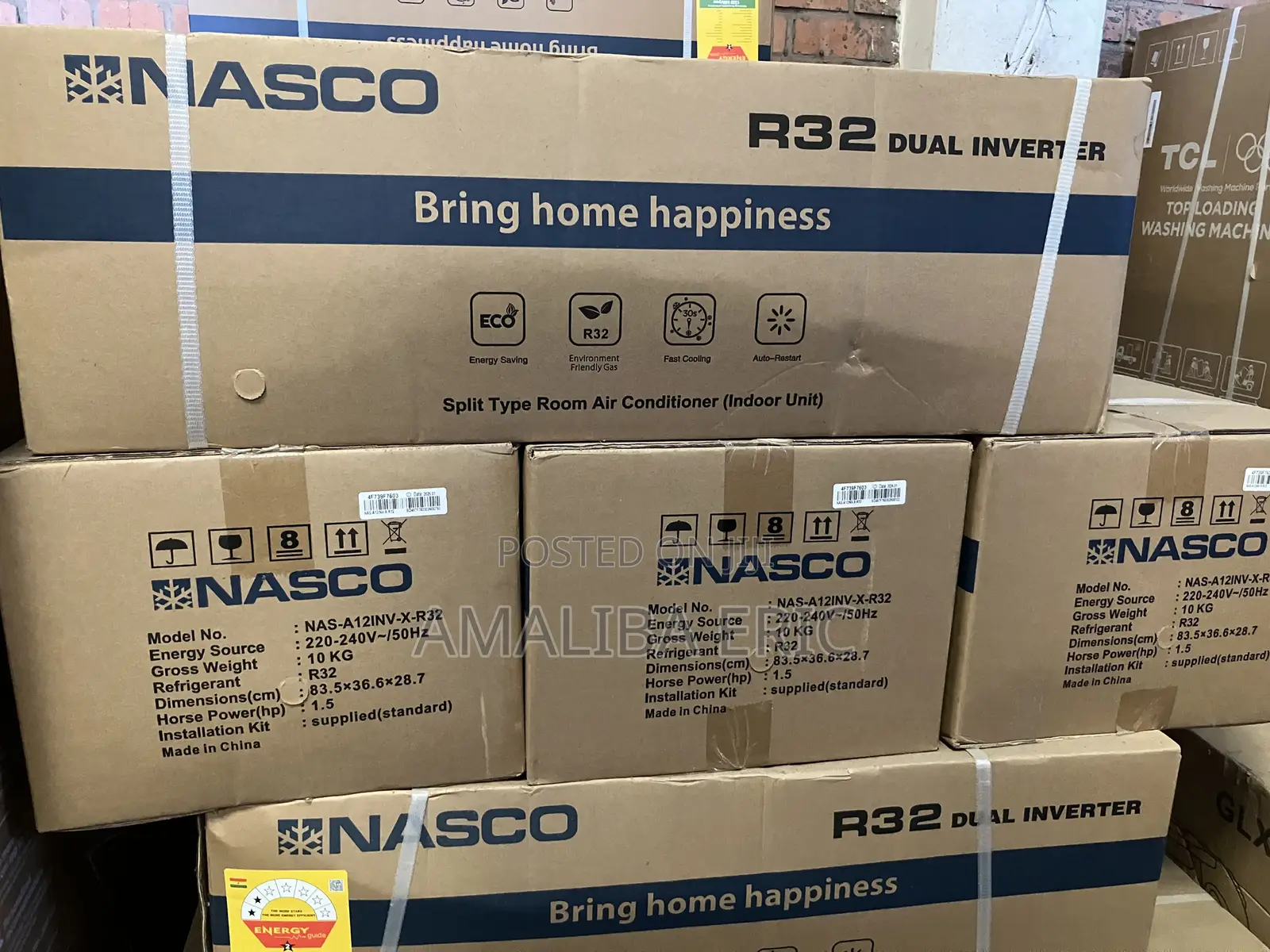 High Efficiency - Nasco 1.5hp Split Dual Inverter