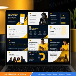 Pitch Deck & PowerPoint Presentation Design in Ghana