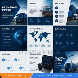 Pitch Deck & PowerPoint Presentation Design in Ghana