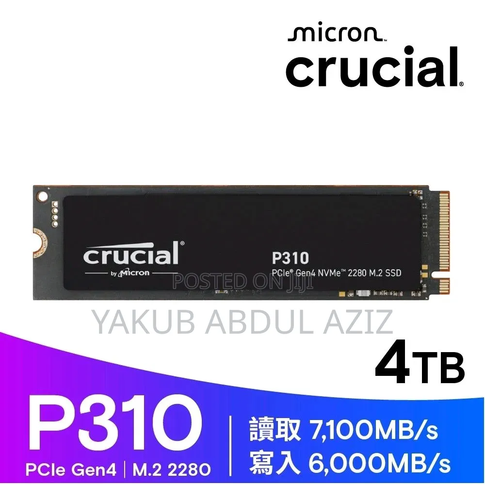 4TB M.2 Drive Gen4 Crucial Latest