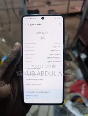 Samsung Galaxy A71 128 GB Black