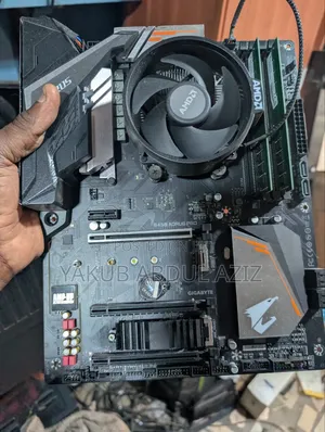 Ryzen 5 2600 Board and Processor