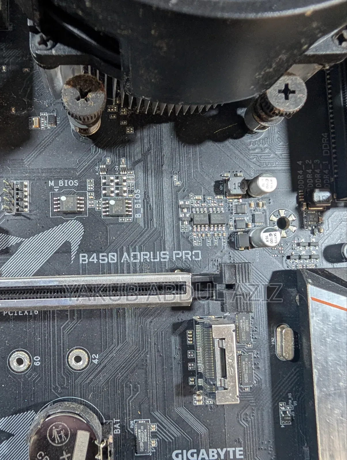 Ryzen 5 2600 Board and Processor