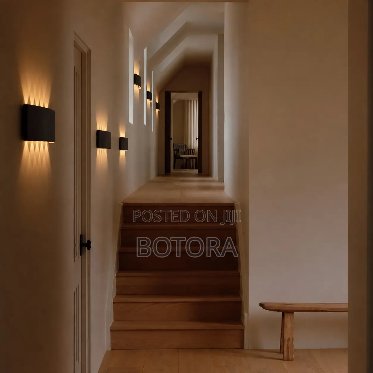 4pics Set 8W Up & Down LED Wall Light – IP65 Waterproof, 3000K