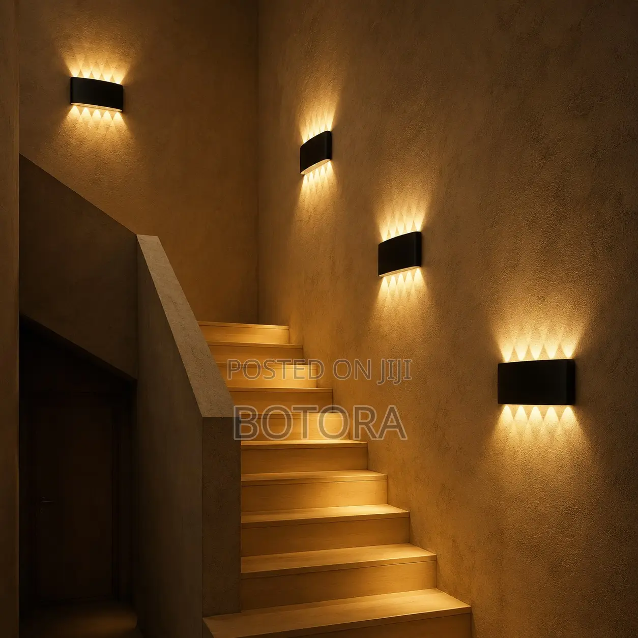 4pics Set 8W Up & Down LED Wall Light – IP65 Waterproof, 3000K