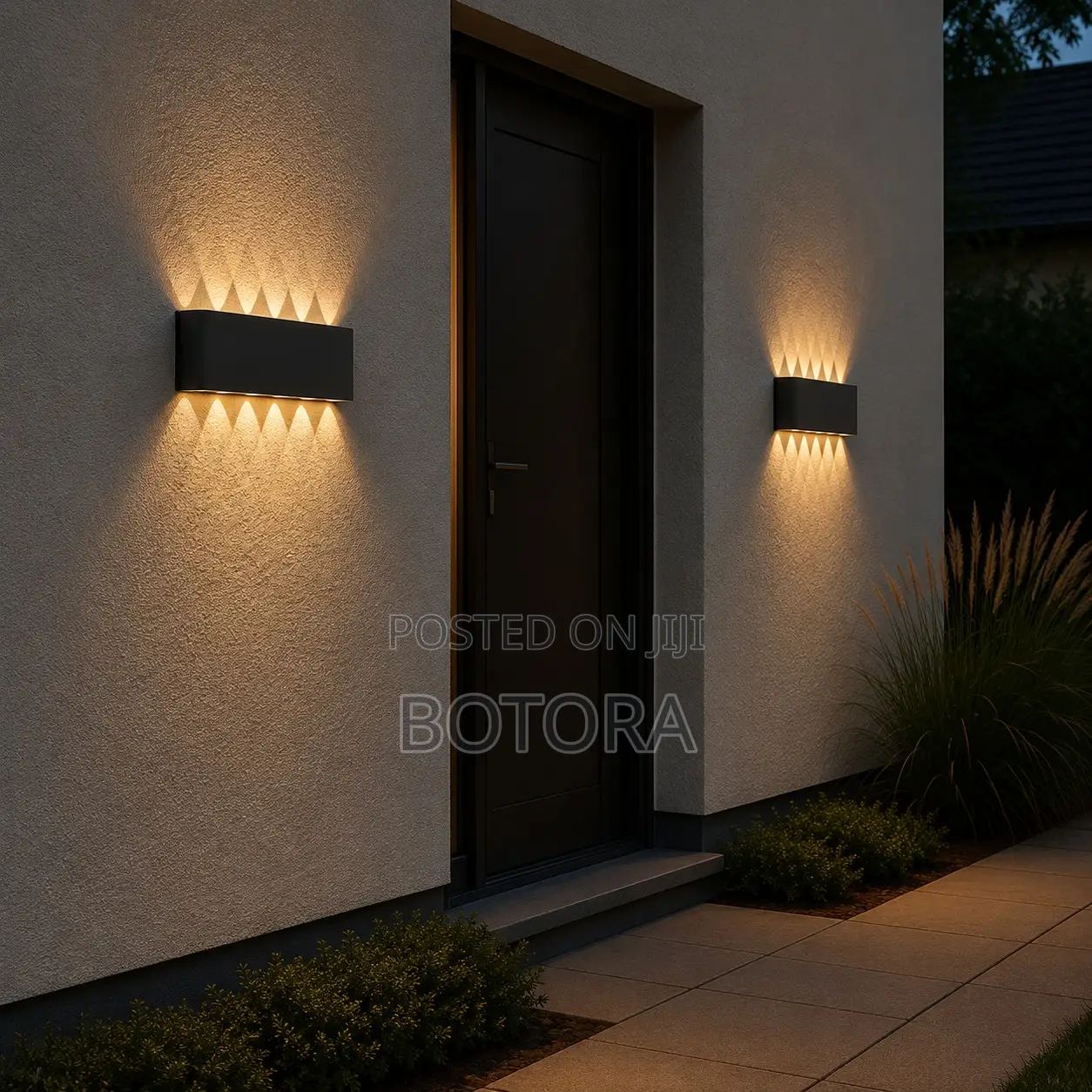 4pics Set 8W Up & Down LED Wall Light – IP65 Waterproof, 3000K