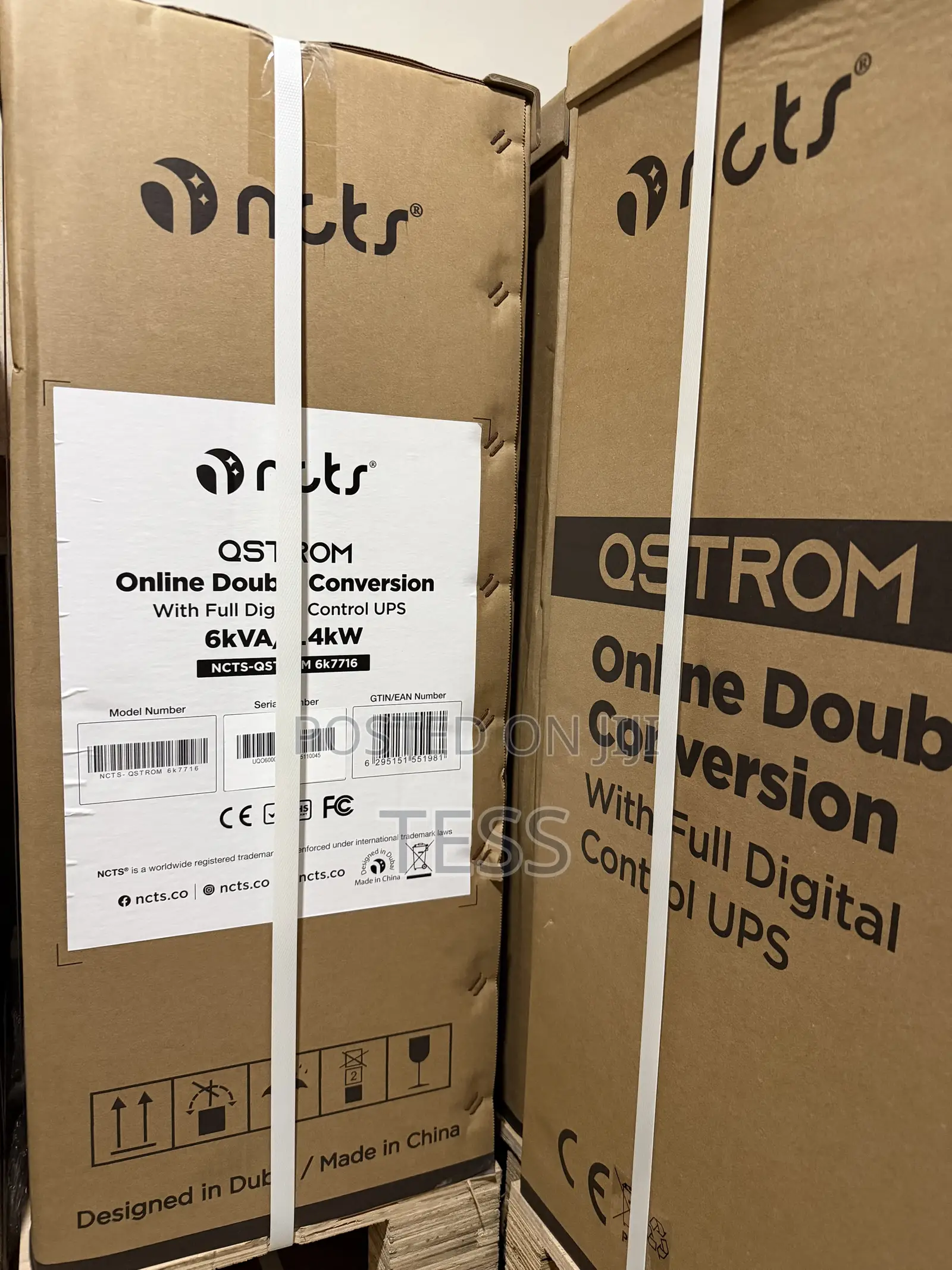 NCTS 6kva (6000va) Ups Online (Nu6k16) With 16 Batteries