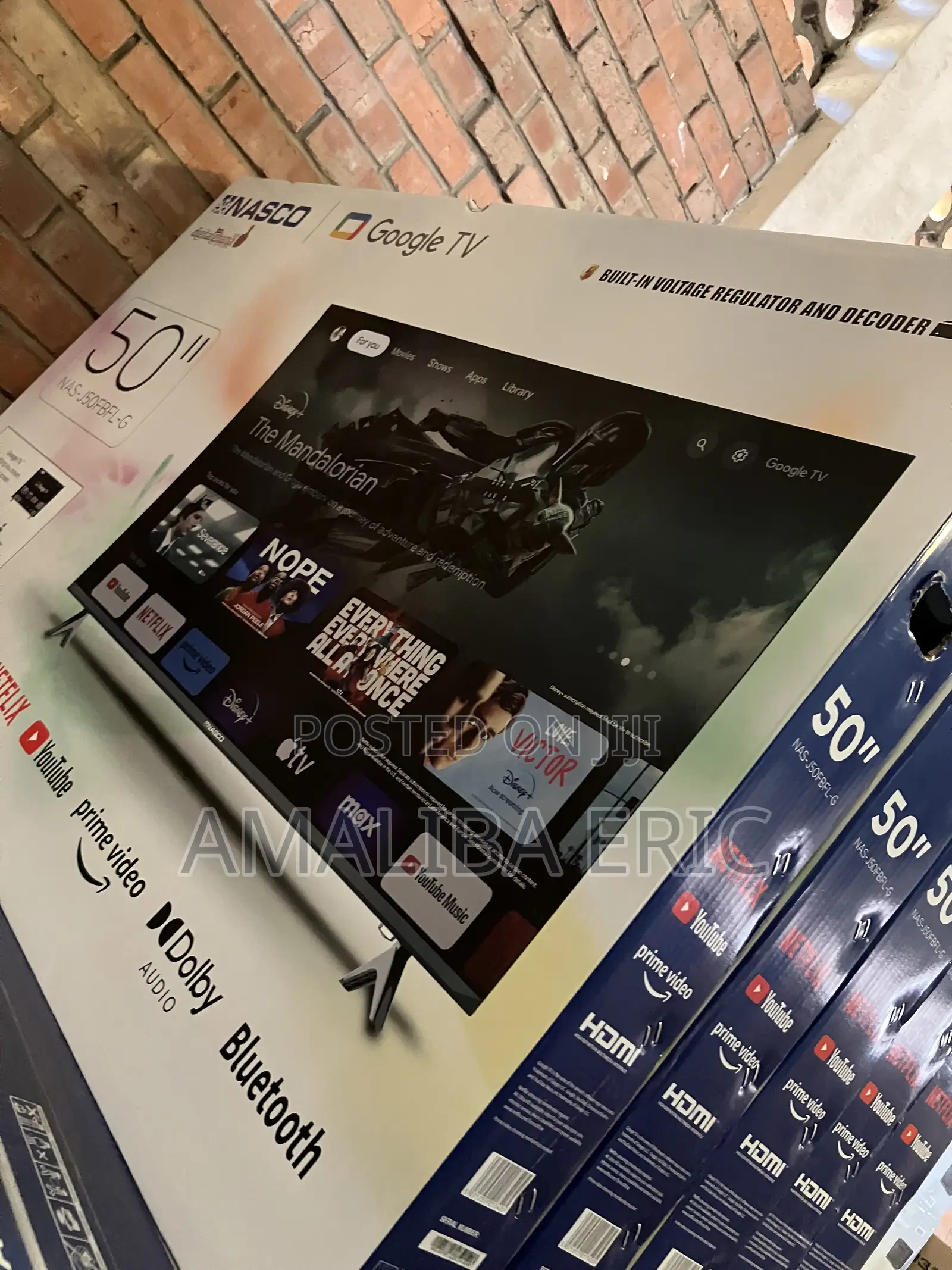 Newly Improved Nasco 50"inches Google TV