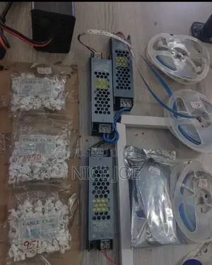 Led Running Light With the Power Supply