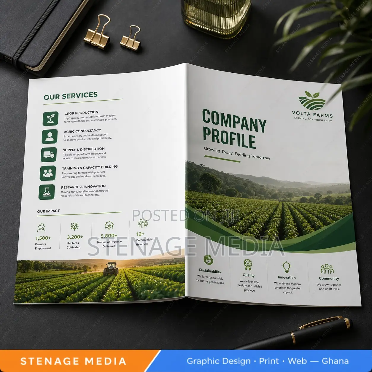 Company Profile Design – Corporate Profile Capability Doc
