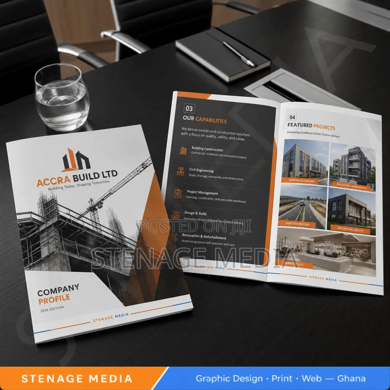 Company Profile Design – Corporate Profile Capability Doc