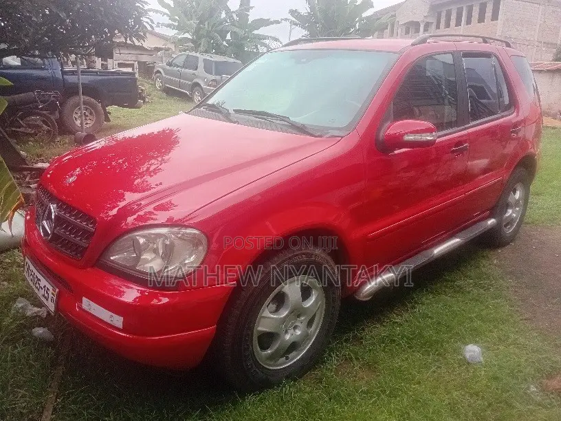 Mercedes-Benz M Class 2001 Red