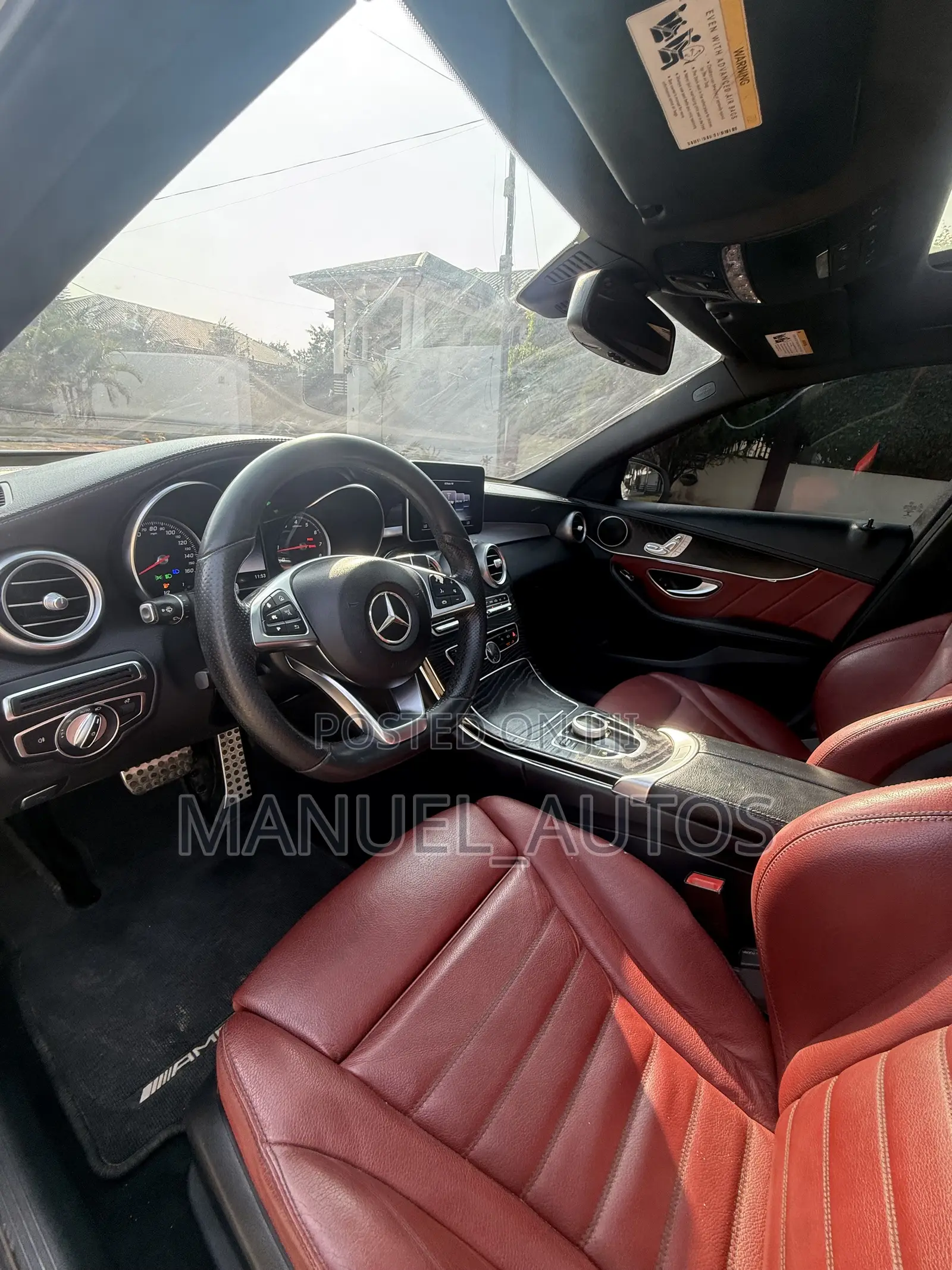 Mercedes-Benz C300 2017 White