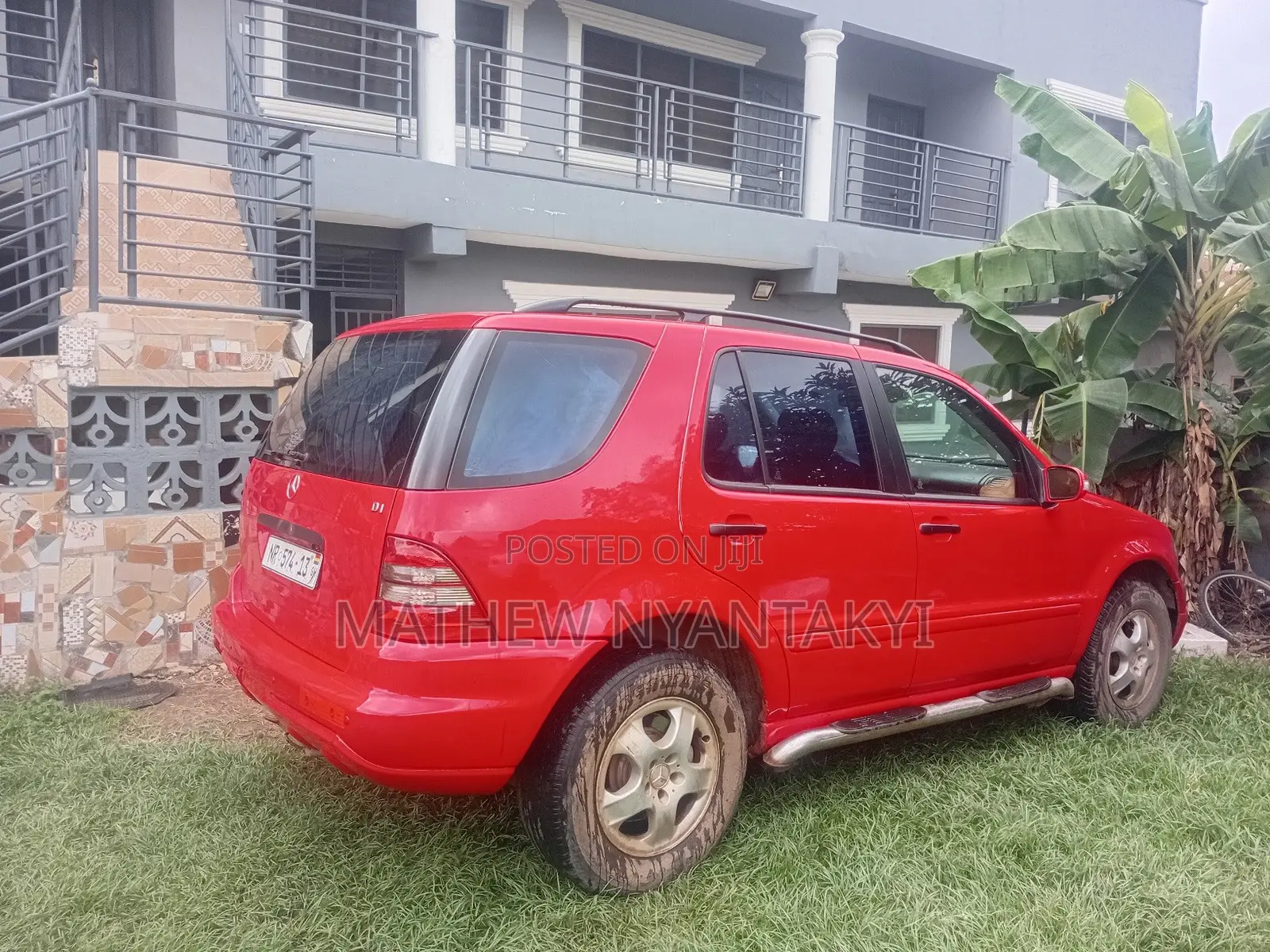 Mercedes-Benz M Class 2001 Red