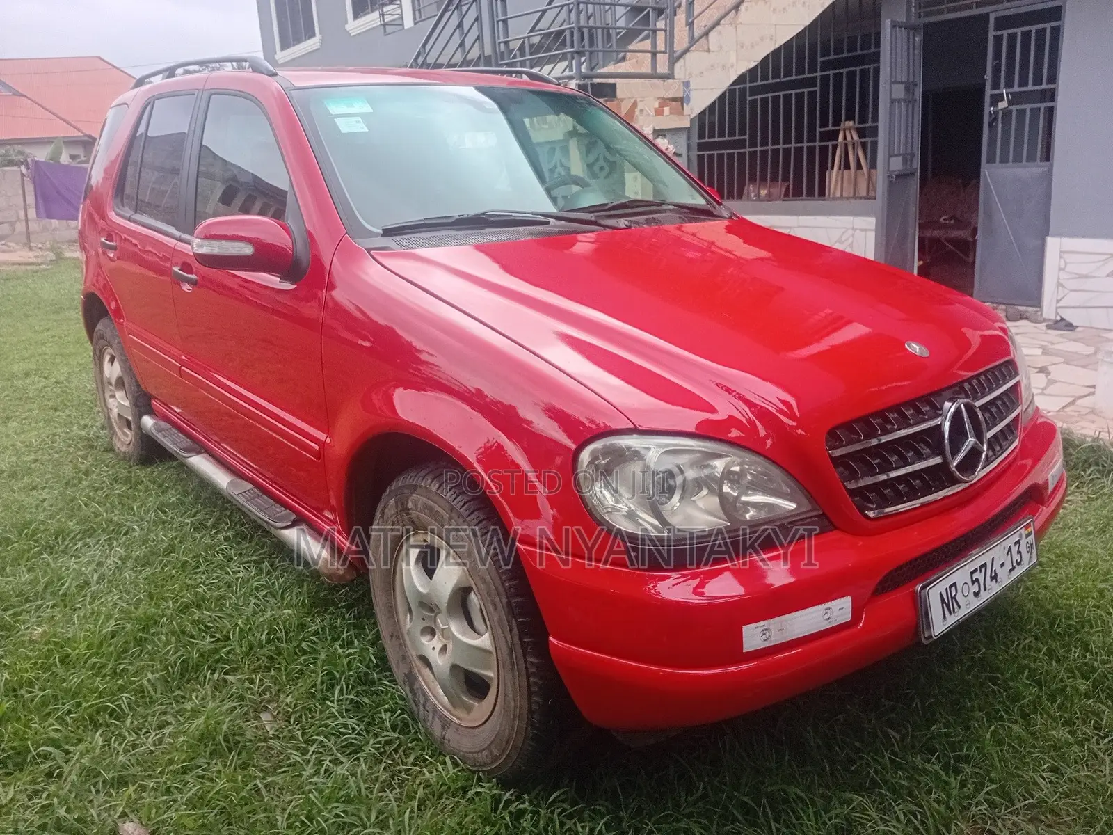 Mercedes-Benz M Class 2001 Red
