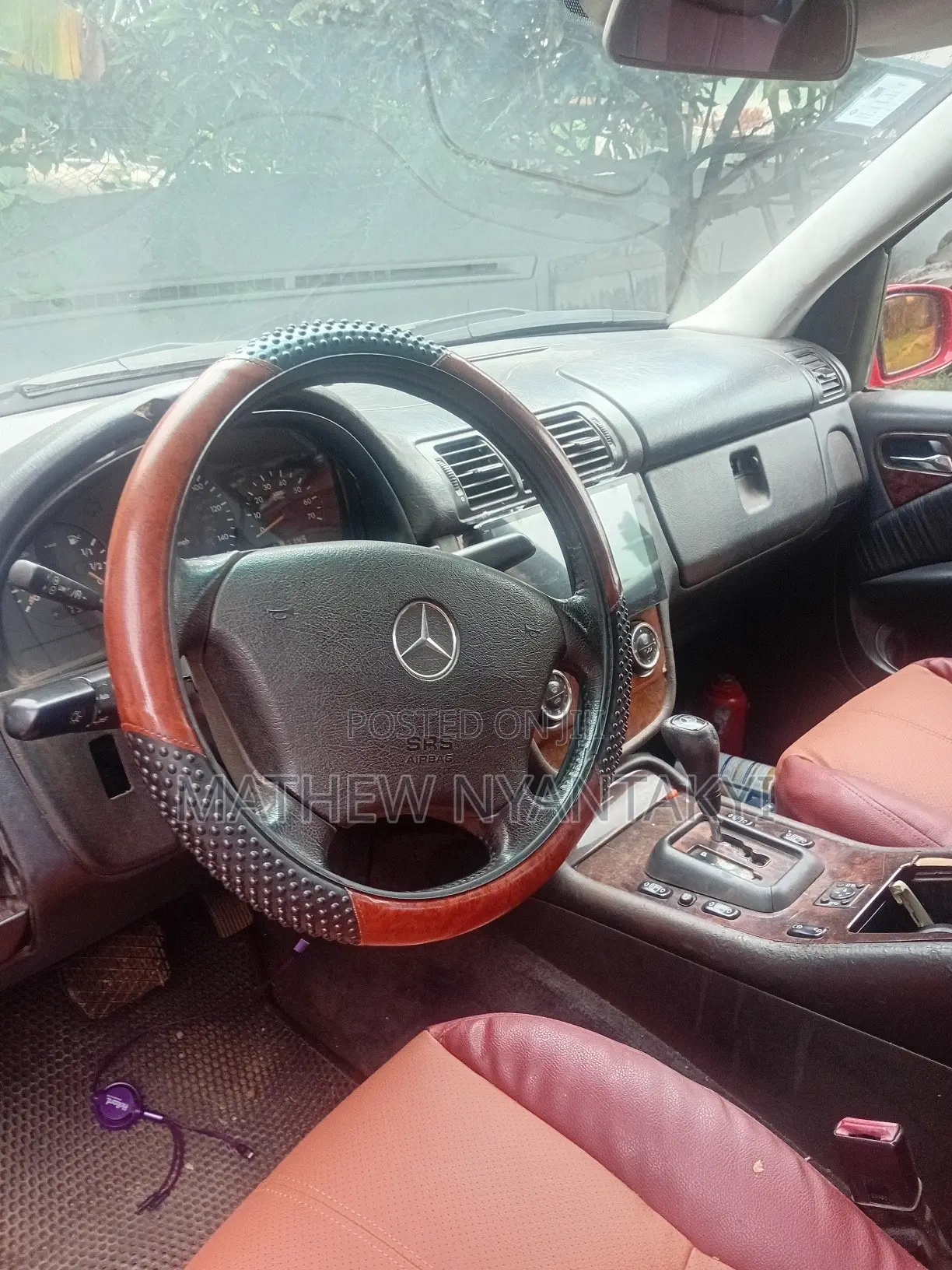 Mercedes-Benz M Class 2001 Red