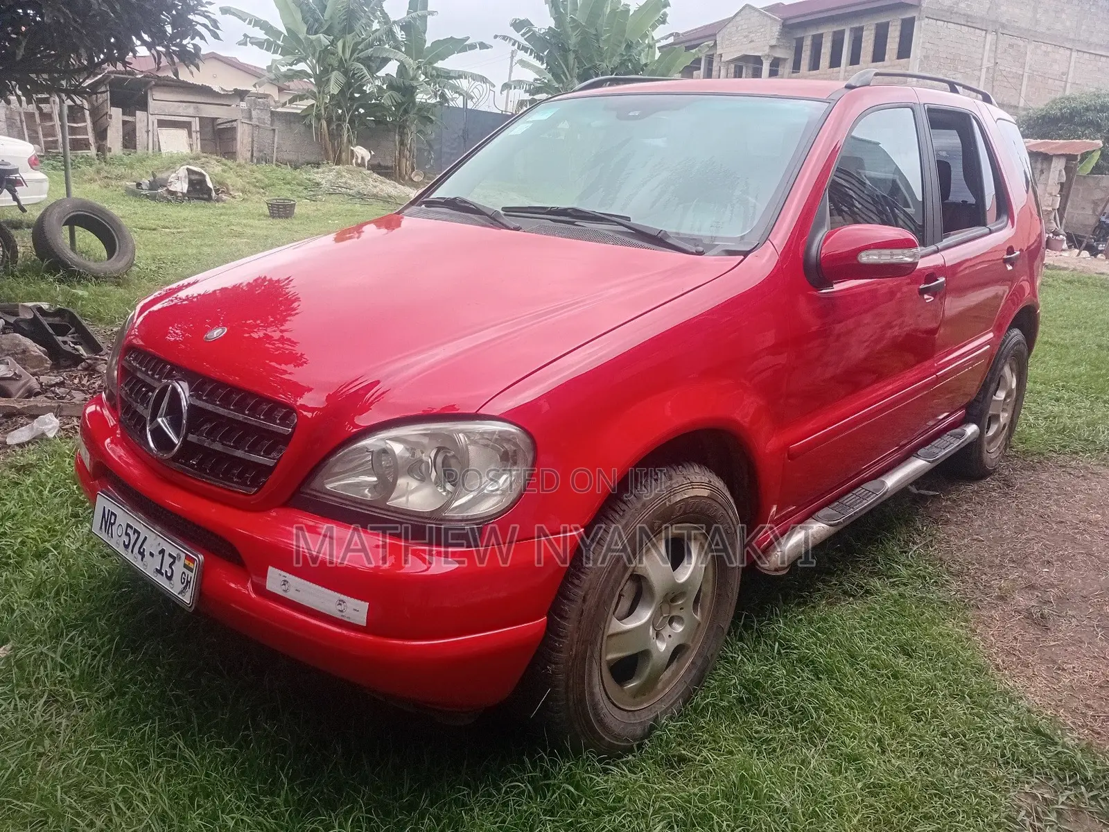 Mercedes-Benz M Class 2001 Red