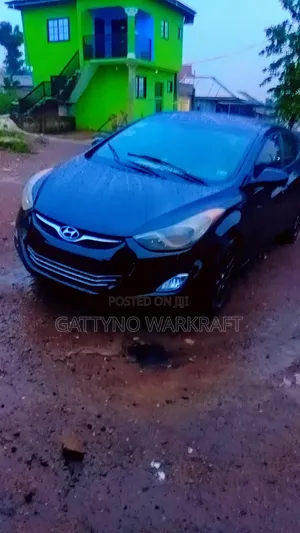 Hyundai Elantra Limited 2012 Black