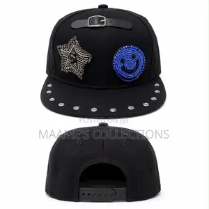 Premium Embellished Men’s Snapback Cap – Bold & Stylish
