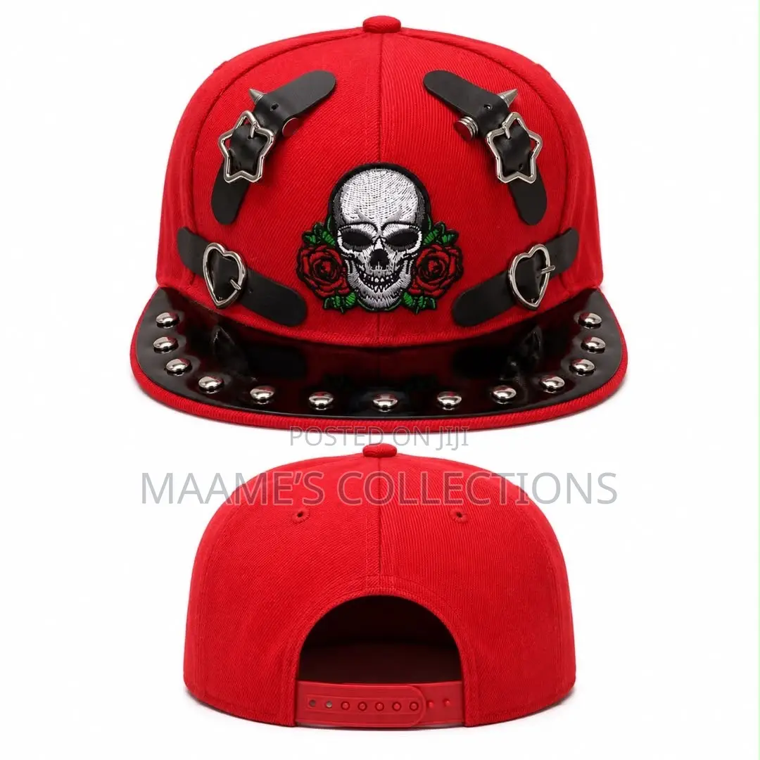 Premium Embellished Men’s Snapback Cap – Bold & Stylish
