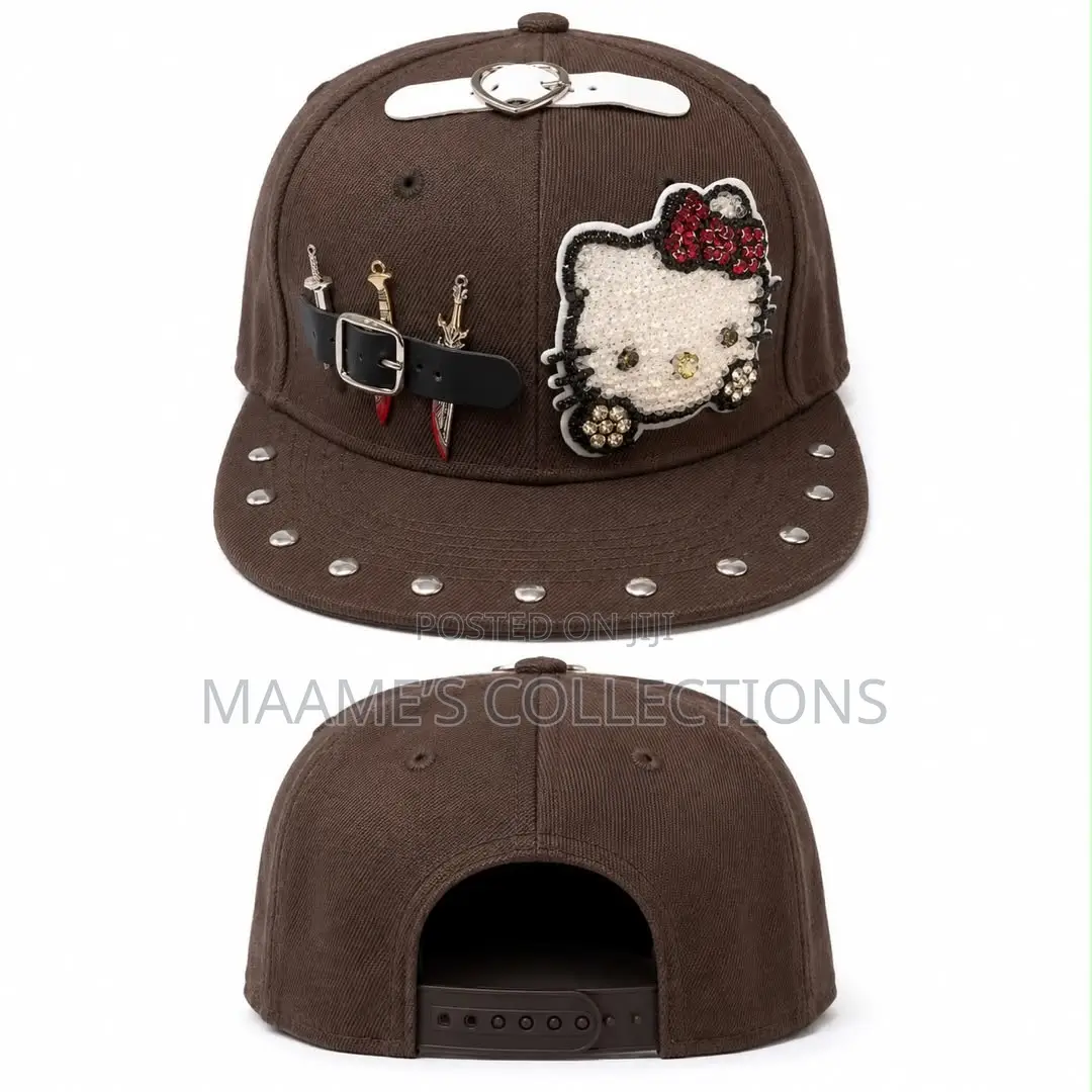 Premium Embellished Men’s Snapback Cap – Bold & Stylish