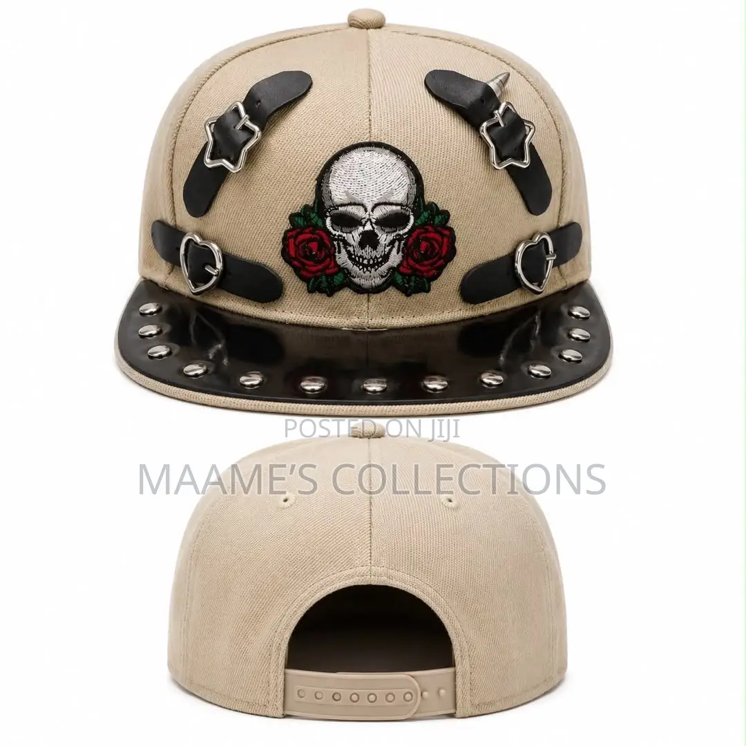 Premium Embellished Men’s Snapback Cap – Bold & Stylish